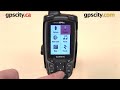Garmin GPSMAP 64 Series Display Settings with GPS City