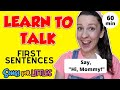 First Sentences for Toddlers | Learn to Talk | Toddler Speech Delay | Speech Practice Video English
