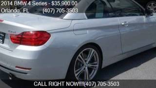 2014 BMW 4 Series 435i 2dr Convertible for sale in Orlando,