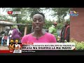 Mkaguzi maiti Johansen Oduor aanza kukagua maiti ya waliofariki katika mkasa wa gharika la Mai Mahiu