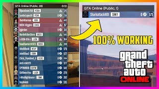 GTA Online - How To Get 100% Working Solo Public Lobby On PS4, Xbox One & PC - Solo Public Sessions!