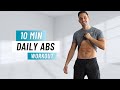 10 MIN DAILY AB WORKOUT - At Home Sixpack Abs Routine (No Equipment)