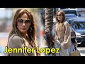 Jennifer Lopez was spotted having lunch at luxury private club San Vicente Bungalows in Hollywood