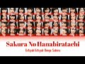 JKT48 - Sakura No Hanabiratachi (Kelopak-Kelopak Bunga Sakura) Color Coded Lyrics