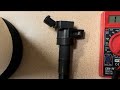 How to test an ignition coil, Diagnose a bad ignition coil. Ignition coil with multimeter, Misfire