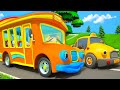 Wheels On The Vehicles : Learn Street Vehicles Baby Song & Nursery Rhymes
