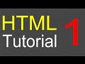 HTML Tutorial for Beginners - 01 - Creating the first web page