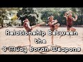 Relationship Between the 8 Muay Boran Weapons - by Kru Snake - Snake Muay Thai