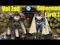 McFarlane DC Multiverse Val Zod Superman of Earth 2 Armored Page Puncher Warhammer Figure Review