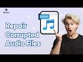 MP3 Won't Play? How to Repair Corrupted Audio Files with AI - FREE