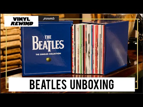 The Beatles Singles Collection unboxing Vinyl Rewind