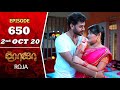 ROJA Serial | Episode 650 | 2nd Oct 2020 | Priyanka | SibbuSuryan | SunTV Serial |Saregama TVShows