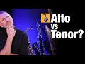 Alto Saxophone vs Tenor Saxophone which is best to start learning