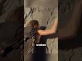 The Woman Is Rock Climbing At Altitude#shorts #short  #film #movie