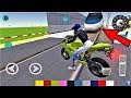 SUPER BIKE VS Bullet Train POLICE Car Driving School- Best Android Gameplay HD #22
