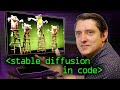 Stable Diffusion in Code (AI Image Generation) - Computerphile