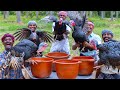 TURKEY SOUP | Traditional Turkey Soup Recipe Cooking in Village | Vaan Kozhi | Healthy Soup Recipes