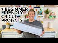 7 Easy Projects For Cricut Beginners