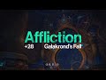 Affliction Warlock | Tyrannical! +28 Galakrond's Fall! | WoW Dragonflight Season 3