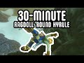 30 Minutes of Link Ragdolling Around Hyrule