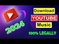 How To Download Music From YouTube For Free - Full Guide 2024 | 1000 Clicks | English