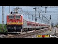 Single Line CROSSING Trains | Route Diverted TRAINS and Regular Express Trains | Indian Railways