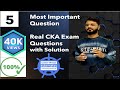 Part 5 | Most Important CKA Question | Certified Kubernetes Administrator | Upgrade K8s Cluster
