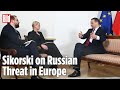 Poland's Foreign Minister Sikorski on the Nuclear Threat from Russia