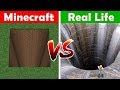 Download WAY TO NETHER IN REAL LIFE! Minecraft vs Real Life animation CHALLENGE mp4 3gp mp3 videos - waplic