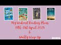 My Weekend Reading Plans 19th - 21st April 2024