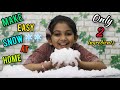 Snow Experiment | How to make Snow at Home | Minshas World
