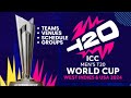 ICC T20 WORLD CUP 2024 WEST INDIES & USA CRICKET ALL INFORMATION