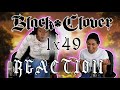 Black Clover 1x49 REACTION!!