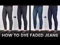 How to Dye Faded Jeans