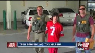Some say teen's sentence for high school bomb plot was too harsh