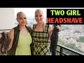 Two female headshave | Indian girl alopecia story | New women at home | Latest lady 2021 lockdown