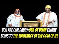 YOU ARE OUR DADDY: OBA OF BENIN FINALLY BOWS TO THE SUPREMACY OF THE OONI OF IFE