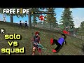 Omg solo vs squad Gameplay with Jack 😱 greana free fire Max