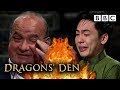 Inspiring pitch leaves Dragons in tears! | Dragons' Den - BBC