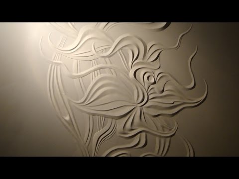 Барельеф из шпаклевки мастер класс