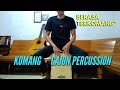 Komang - Cajon Percussion With Lyrics by Timotius Asbanu