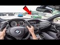 BMW E92 M3 TRIES TO RACE SUPERCARS - POV DRIVE!!! (Loud Exhausts!)