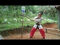 Counter attack in Arnis de Mano using dummy