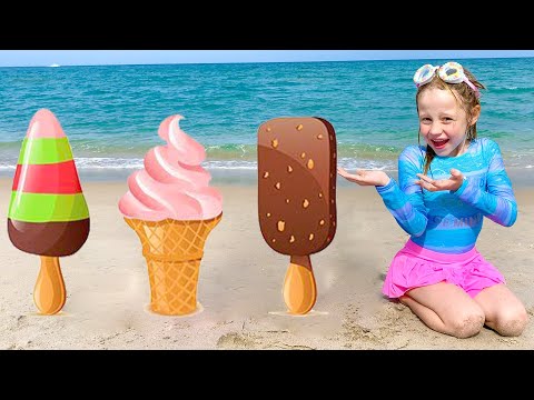 Nastya and the stories about Ice Cream