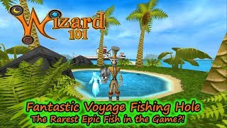 Wizard101 What Fish Lurk on Voyager Isle - Rarest Epic Fish Ever?