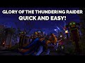 Glory of the Thundering Raider | Short and Easy Guide!