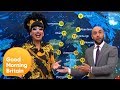 Drag Queen Bianca Del Rio Hijacks the Weather Forecast | Good Morning Britain