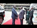 HAPPENING NOW! Acting president Riggy- G, Raila Odinga leading handshake in Nakuru county now!