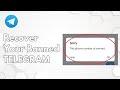 How to Recover Banned Telegram Account | Appeal for Banned Telegram Account Recovery