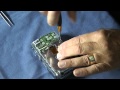 Cleaning the CCD sensor of a Panasonic Lumix Compact Digital Camera